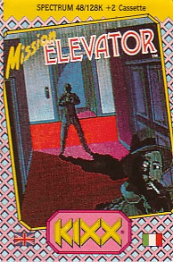 Mission Elevator ZX Spectrum US box art
